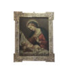 Capezzale in olio su legno raffigurante ‘’Madonna del Velo’’ di Carlo Dolci