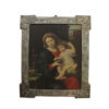 Capezzale olio su legno raffigurante ‘’Madonna dell’Uva’’ di Pierre Mignard