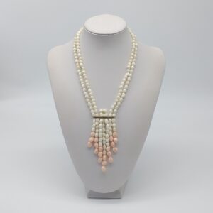 Collana modello Cravatta Corallo Rosan