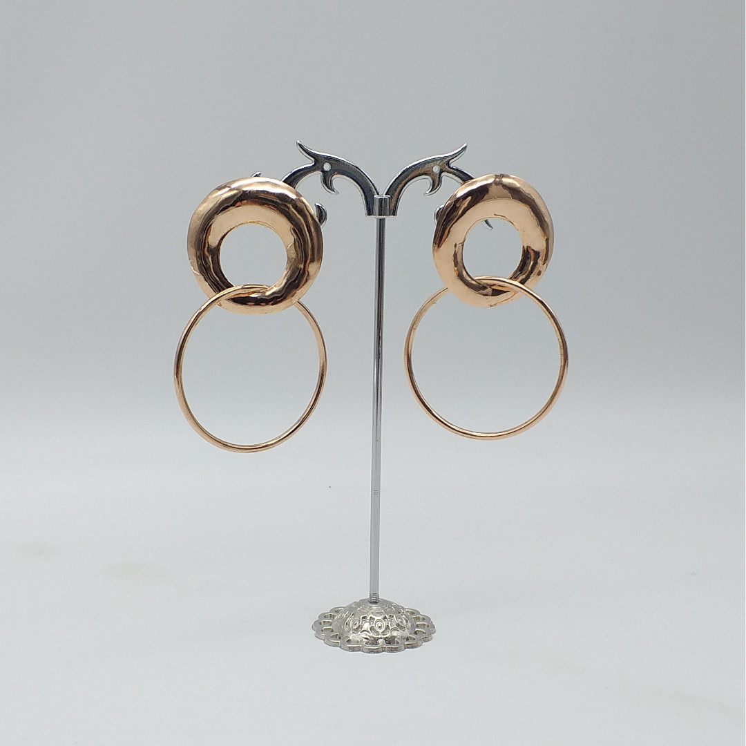 993 49 OR Nuova Orecchini Argento Collezione Elettroformatura