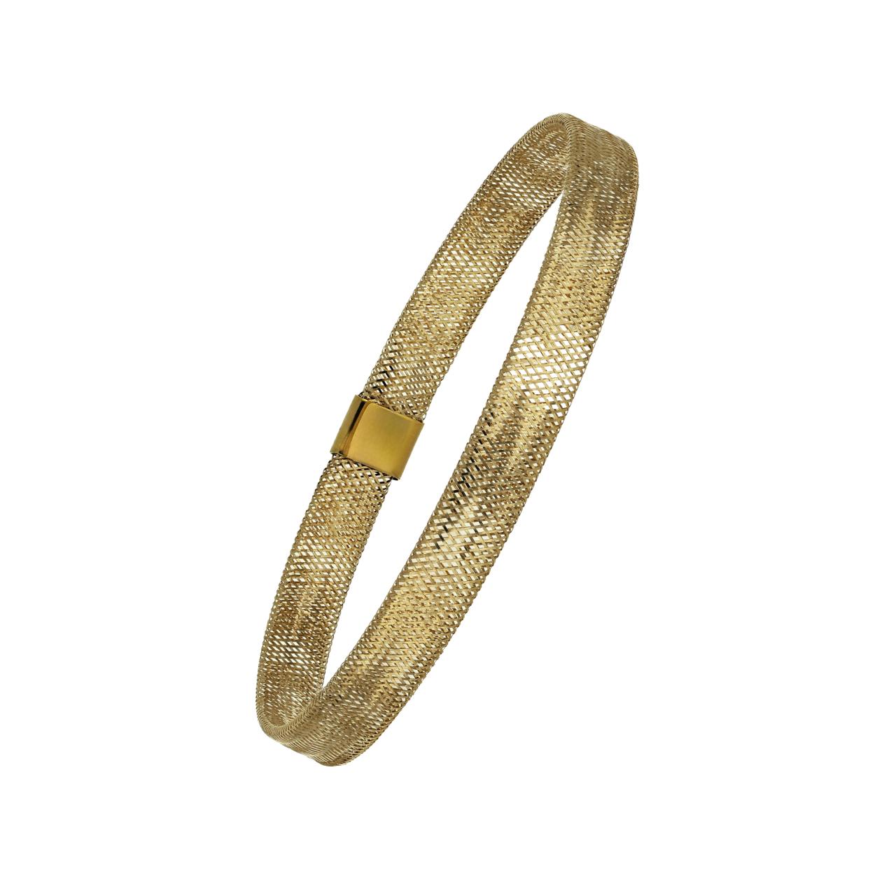 B7Q2O1bracciale 30 oro giallo retina 63nof